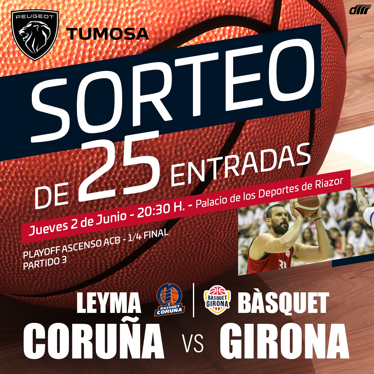 Sorteo Entradas Baloncesto Grupo Dimolk